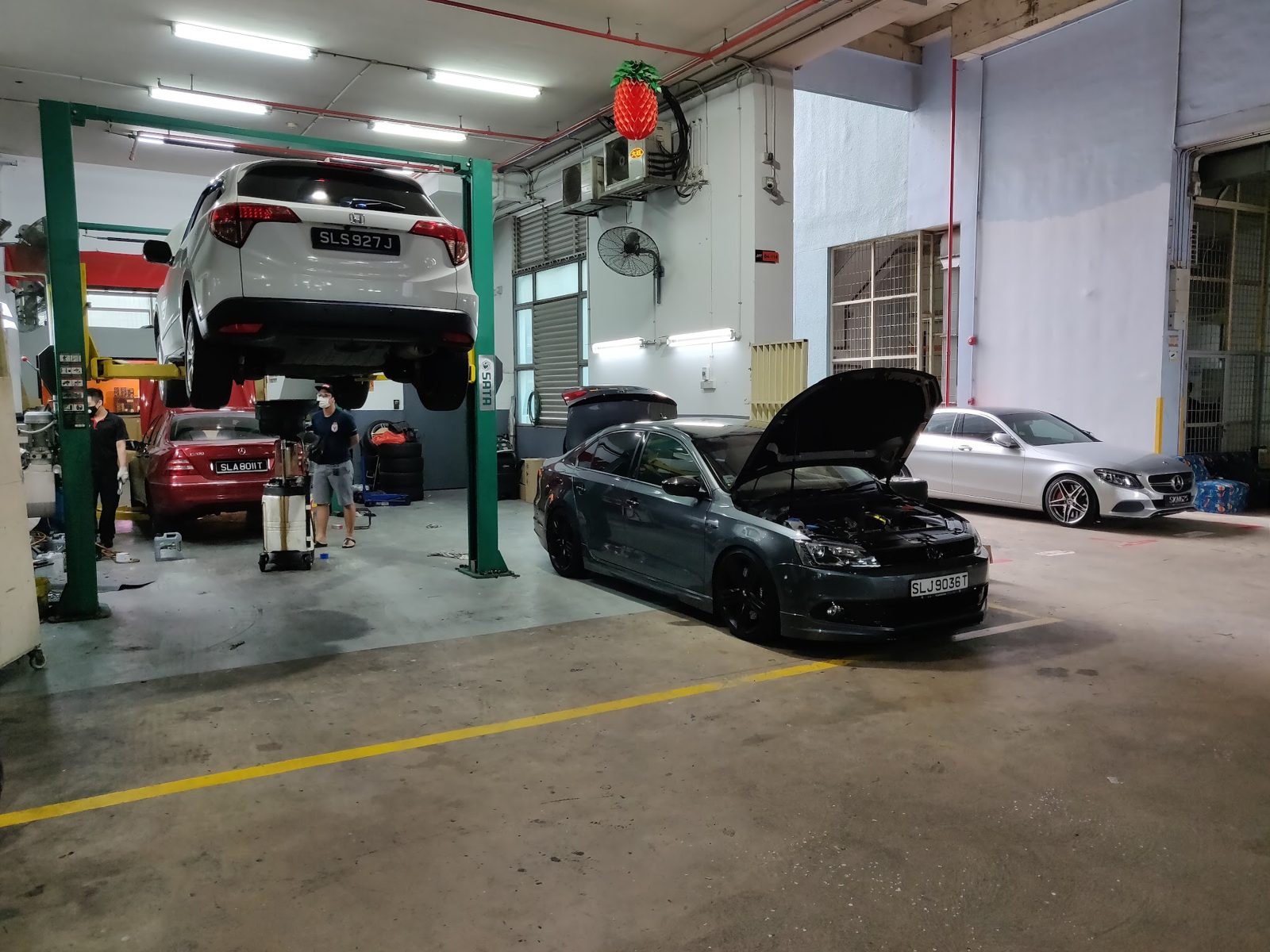 Inside Auto Wheels TG in Toh Guan